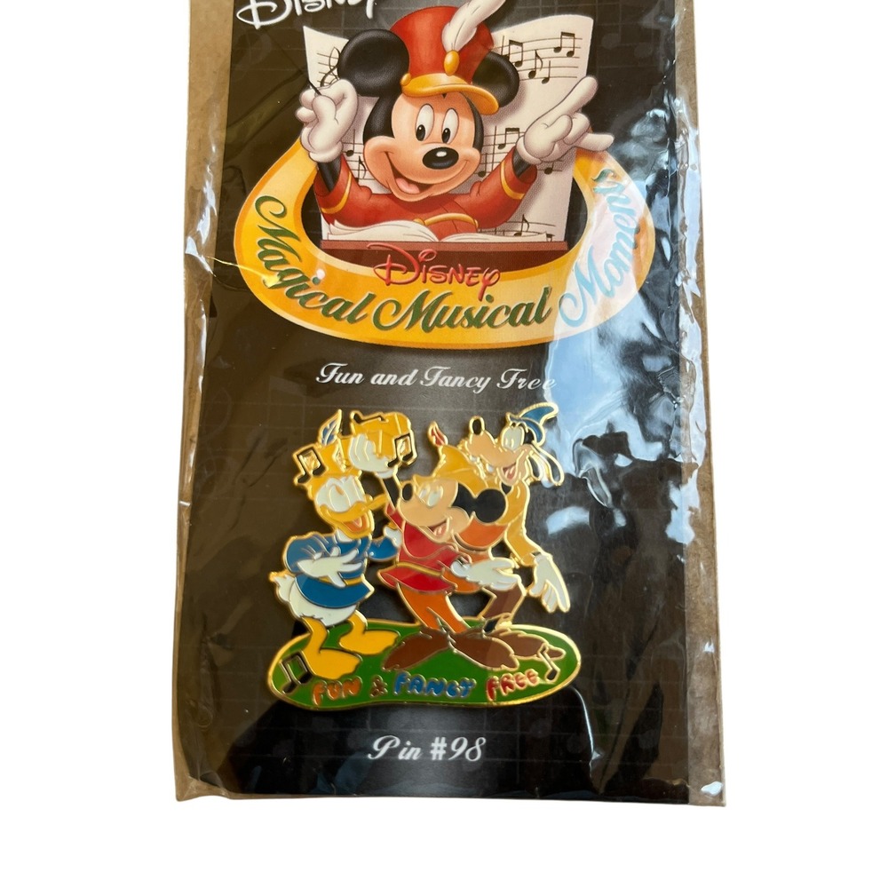 Disney Magical Musical Moments Fun and Fancy Free Pin 98 Mickey Donald Goofy